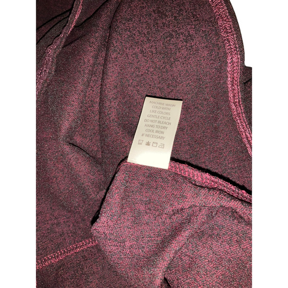 Max Studio Maxi Black Wine Dress Trumpet Sleeves Sz. XL NWT 8910J66 - Picture 8 of 9